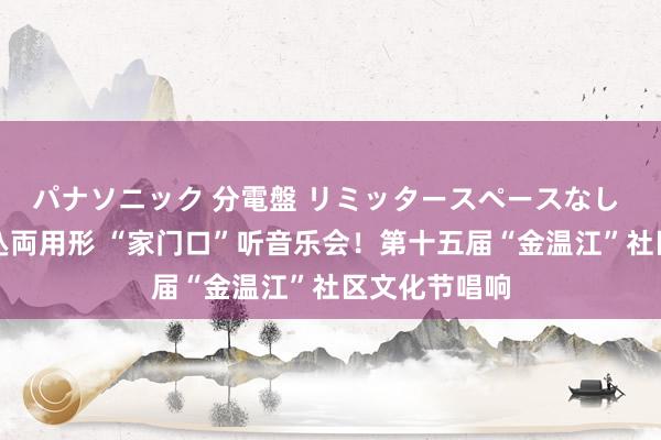 パナソニック 分電盤 リミッタースペースなし 露出・半埋込両用形 “家门口”听音乐会！第十五届“金温