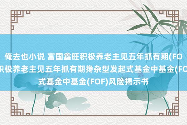 俺去也小说 富国鑫旺积极养老主见五年抓有期(FOF): 富国鑫旺积极养老主见五年抓有期搀杂型发起式基