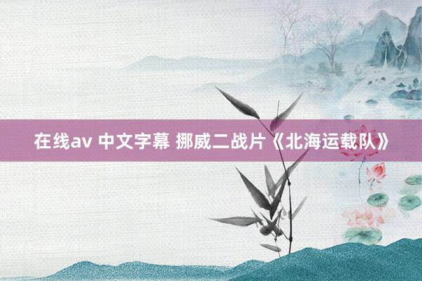 在线av 中文字幕 挪威二战片《北海运载队》